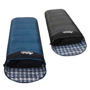 Sleeping Bag Set of 2 Single Thermal Camping Hiking Tent 0℃