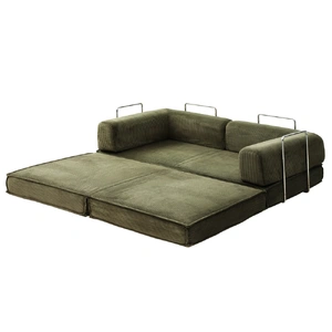 Artiss Convertible Folding Sofa Bed Green