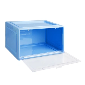  Sneaker Display Case Shoe Storage Blue