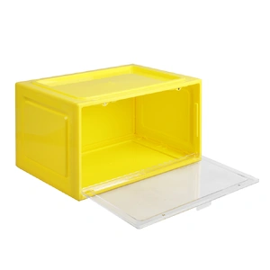  Sneaker Display Case Clear Shoe Yellow