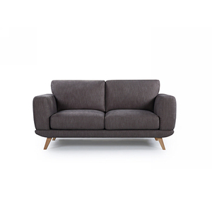 Alaska Sofa Fabric 2 Seater Brown