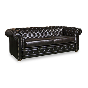 ROCHESTER SOFA 3 SEATER BROWN