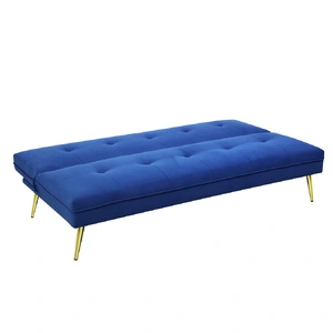 Sofa Bed Convertible Velvet 3 Seater