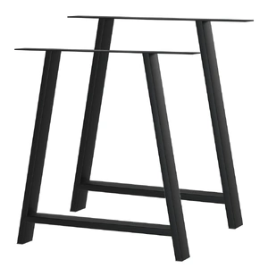 Set of 2 Table Legs Coffee Dining Table Legs DIY Metal Leg 72 x 50cm