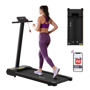 Walking Pad Treadmill 2 in 1 Foldable for Home Gym 40cm Wide Belt 12 Programs with App