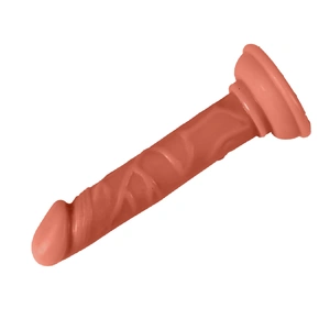 Crystal Dildo Dong Realistic Penis Cock Brown 15cm