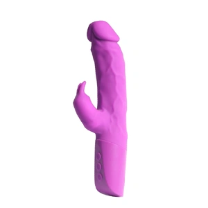  Vibrator Dildo Masturbator Heating Purple