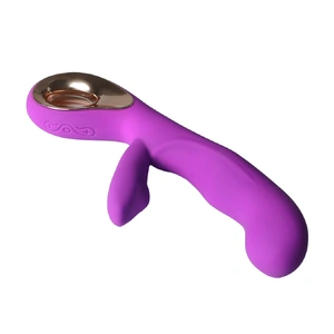  Rabbit Vibrator GSpot Dildo Female Purple
