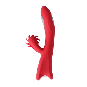  Vibrator Tongue Licking Sex Toy Red