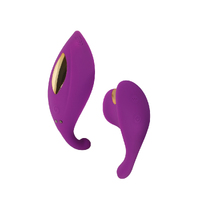 Vibrator Wireless Clit 9-Level Oral Vagina Soft Hand Held Adults Sex Toy