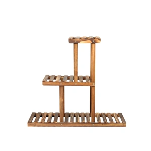 3-Tier Plant Stand Wood Wooden