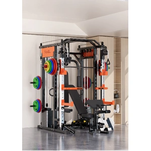 130kgs pin loaded M1 Ultra Leg Press and Chest Fly Multi Functional Training Smith Machine Home Gym