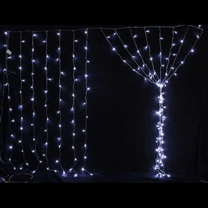 Samland 24V 180 LED Curtain String Christmas Light 2.8mx2.4m