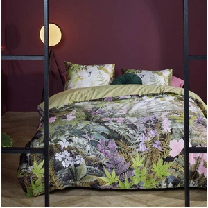 Charming Cotton Sateen Green Quilt Cover Sets by Bedding House Queen
