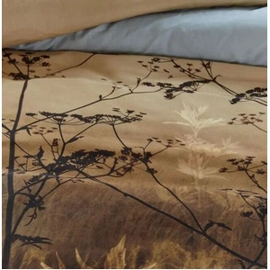 Brown Cotton Sateen Brown Quilt Cover Sets by Bedding House King