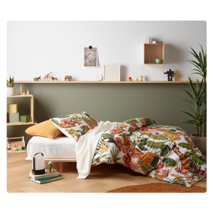 Taronga Printed Cotton Quilt Cover Sets by Happy Kids Single