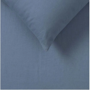Hemp Sky Blue Sheet Set by Vintage Design Homeware Queen