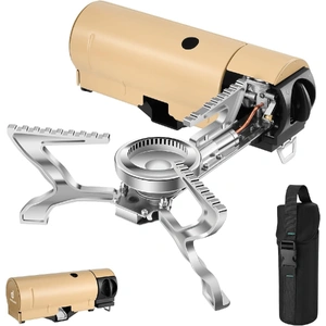 2500W Portable Camping Stove Foldable Butane Stove Indoor/Outdoor Cooking Suitable for Picnic, Backpacking Hiking, Adventure, Home, Travel, Outdoor Pa