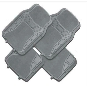 Matrix 4-Piece Car Mat - Grey