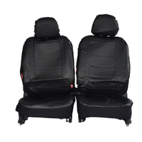Leather Look Car Seat Covers For Holden Commodore Ve-Ve11 2006-2013 | Black