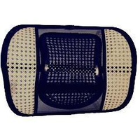 Universal Mesh Back Support - BLACK & BEIGE