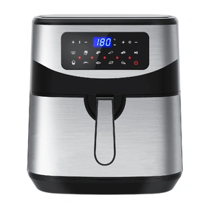 12L Air Fryer Multifunctional LCD One Touch Display Silver