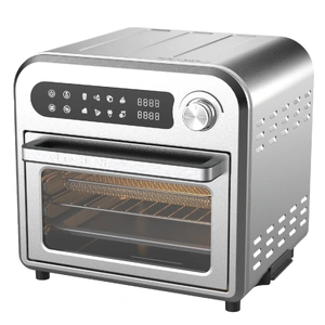 10 Litre Compact Air Fryer Oven Oil Free Cooking Silver