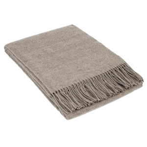 Chiswick Throw - Merino Wool/Cashmere - Stone