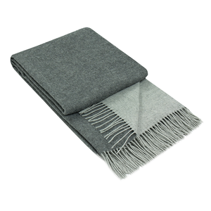 Chiswick Throw - Merino Wool/Cashmere - Charcoal
