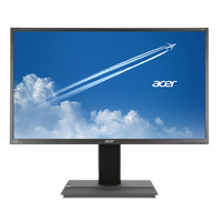 ACER B326HKD 32 inch Monitor 3840 x 2160 - Widescreen IPS display - Integrated speakers - Adjustable display angle - Dark Gray - DVI, HDMI, USB, Displ