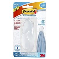 COMMAND Towel Hook WET-17 Lg