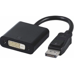 ASTROTEK DisplayPort DP to DVI Adapter Converter Male to Female Active Connector Cable 15cm - 20 pins to 24+1 pins EYEfinity 6xDisplays CBA-GC-ACTDP