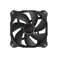 ASUS ROG STRIX XF120 4-Pin PWM Fan for PC Case/Radiator/CPU Cooling 120x120x25 Whisper Quiet Anti Vibration