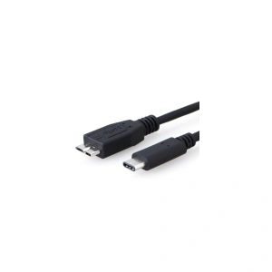 8WARE USB 3.1 Cable 1m Type-C to Micro B Male to Male Black 10Gbps