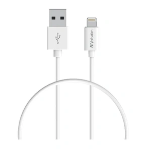 VERBATIM Charge & Sync USB-C Cable 1m - White USB C to USB A