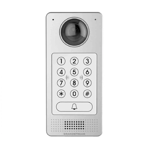 Grandstream HD IP Video Door System, 1080p Video, Built In RFID Chip Reader, Speaker & Microphone, Metal Casing, Powerable Via PoE