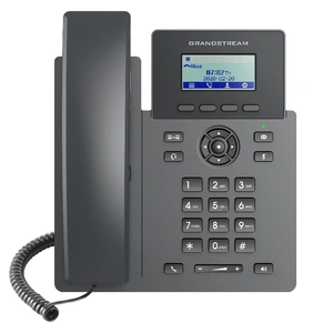 GRANDSTREAM GRP2601P 2 Line IP Phone, 2 SIP Accounts, 132x48 Screen, HD Audio, Powerable Via POE