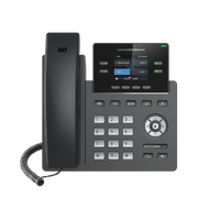 GRANDSTREAM GRP2612P 4 Line IP Phone, 2 SIP Accounts, 320x240 Colour Screen, HD Audio, Powerable Via POE