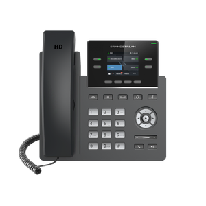 GRANDSTREAM GRP2612P 4 Line IP Phone, 2 SIP Accounts, 320x240 Colour Screen, HD Audio, Powerable Via POE