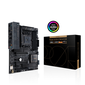 ASUS AMD B550 Ryzen AM4 ATX MB, PCIe 4.0, Dual Thunderbolt 4, Type-C Ports, Dual Intel 2.5Gb Ethernet, Dual M.2 With Heatsinks, USB 3.2 Gen 2