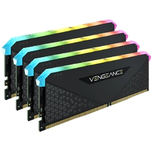 CORSAIR Vengeance RGB RS 64GB (4x16GB) DDR4 3200MHz C16 16-20-20-38 Desktop Gaming Memory Black