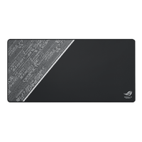 ASUS ROG SHEATH BLACK Extra Large Gaming Mousepad For Smooth Gliding, 990x440mm, Gaming Optimised Cloth Surface, Non-Slip Rubber Base, Anti-Fray