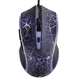 RAPOO V20S LED Optical Gaming Mouse Lighting Black - Upto3000dpi 16m Colour 5 Programmable Buttons