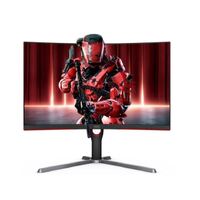 AOC 27' Curved VA QHD 2560 Γ 1440, 1000R, Free-Sync Premium, 1ms, 165Hz, HDR10, DP, HDMI, HAS, Flicker Free, Low Blue Mode, VESA 100 Gaming Monitor