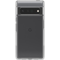 OTTERBOX Google Pixel 6 Pro Symmetry Series Clear Antimicrobial Case - Clear (77-84084), Durable protection, Raised edges protect screen and camera
