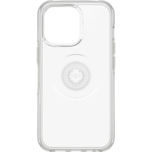 OTTERBOX Apple iPhone 13 Pro Otter + Pop Symmetry Series Clear Case - Clear Pop (77-84517), Integrated PopGrip, Wireless charging compatible
