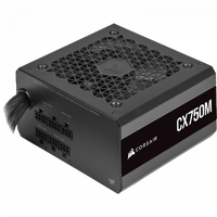 CORSAIR 750W 2021 CXM 80+ Bronze Semi-Modular 120mm FAN ATX Power Supply, PSU