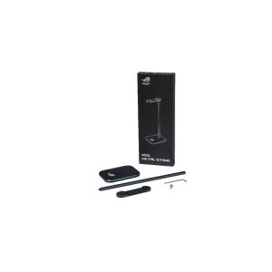 ASUS ROG Metal Headset Stand, 27.5cm Stand Height For Most Headsets, Scratch Resistant Metal, Rubber Stand, Sleek Design
