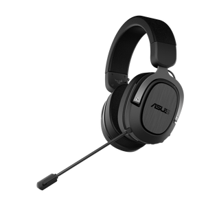 ASUS TUF GAMING H3 WIRELESS Gaming Headset Gun Metal, 2.4 GHz USB-C, 7.1 Surround Sound, Deep Bass, Lightweight, 25m 15 Hours, PC PlayStation 5 Switch