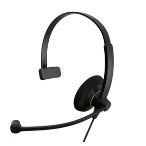SENNHEISER | Sennheiser Monaural Wideband Office headset, integrated call control, USB connect, Activegard protection, large ear pad, noise cancel mic